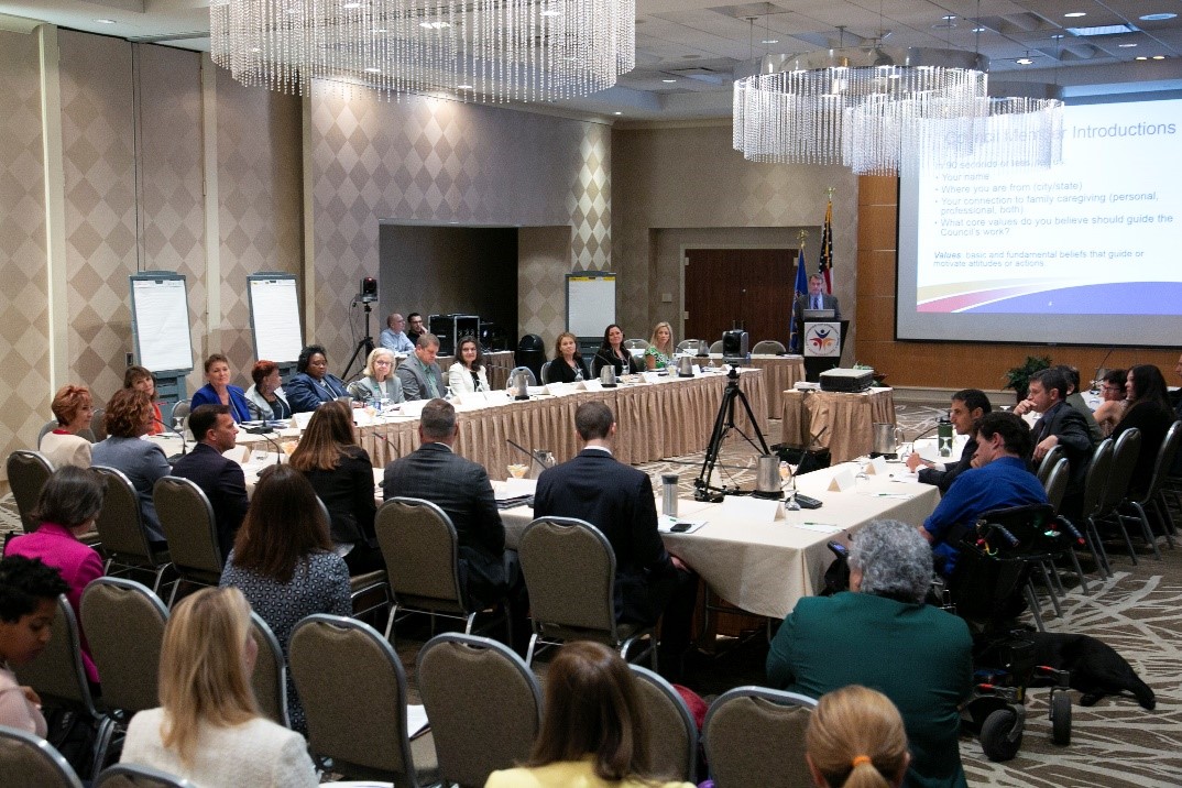 Family Caregiver Advisory Council introductions