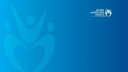 Blue Older Americans Month virtual background