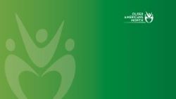 Green Older Americans Month virtual background